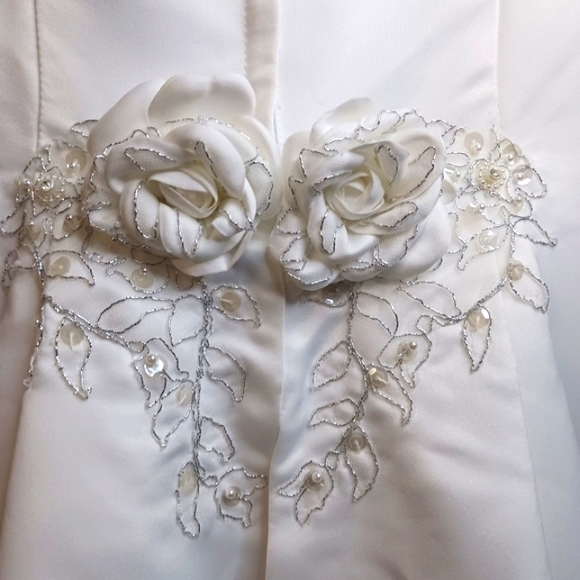 Bridal Originals Wedding Dress. White, size 10, but can also fit 8 New with tags - Picture 12 of 16